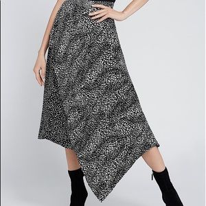 &472 alice + olivia Danita Double Layer A Line Skirt